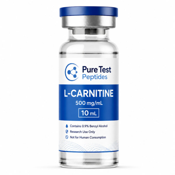 Pure Test Peptides L-Carnitine 500mg/mL, 10mL Research Compound
